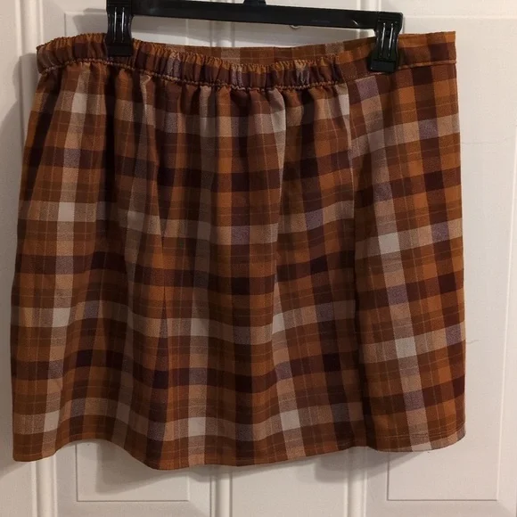 so full girls size 17 plaid mini - Picture 6 of 13